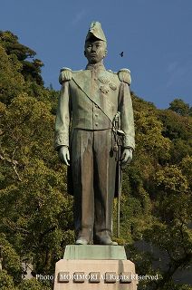 島津忠義公の銅像の写真 鹿児島観光